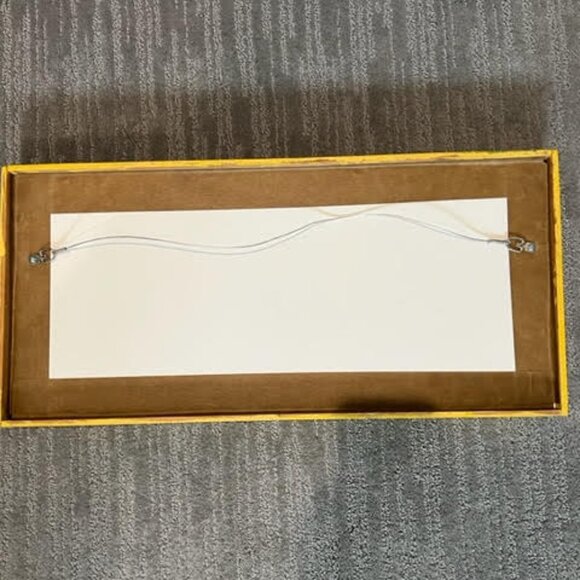 Vintage 70's Lovers "Key to My Heart" Abstract Painting - Picture 4 of 4